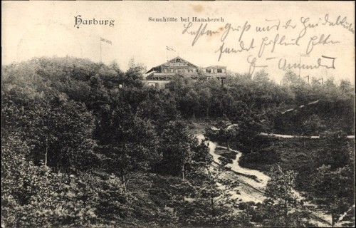 Hamburg harburg hausbruch - ak,