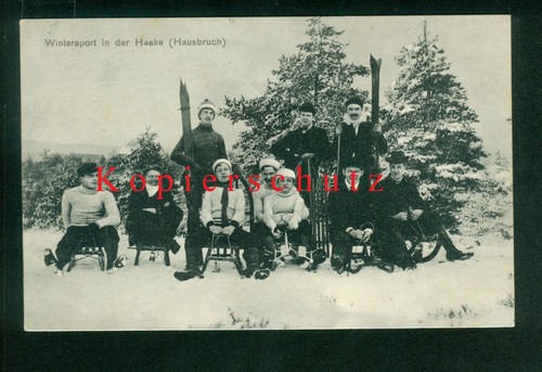 Wintersport der haake - ak, in