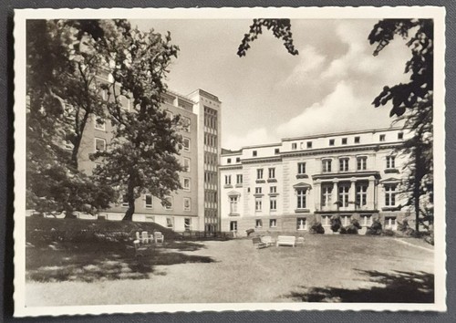 Postkarte krankenhaus - postkarte,