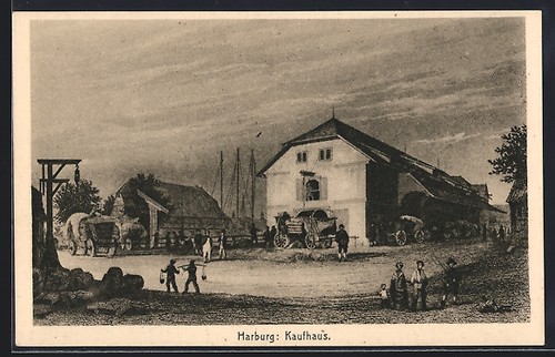 Künstler hamburg harburg - künstler-ak, hamburg-harburg