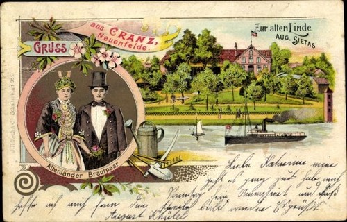Litho hamburg harburg - hamburg, cranz