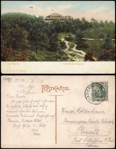 Ansichtskarte harburg hamburg - ansichtskarte, harburg-hamburg