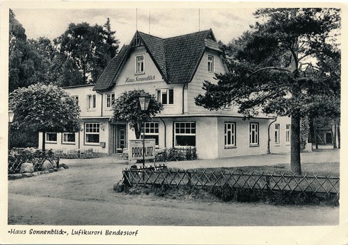 Bendestorf haus - s/w,